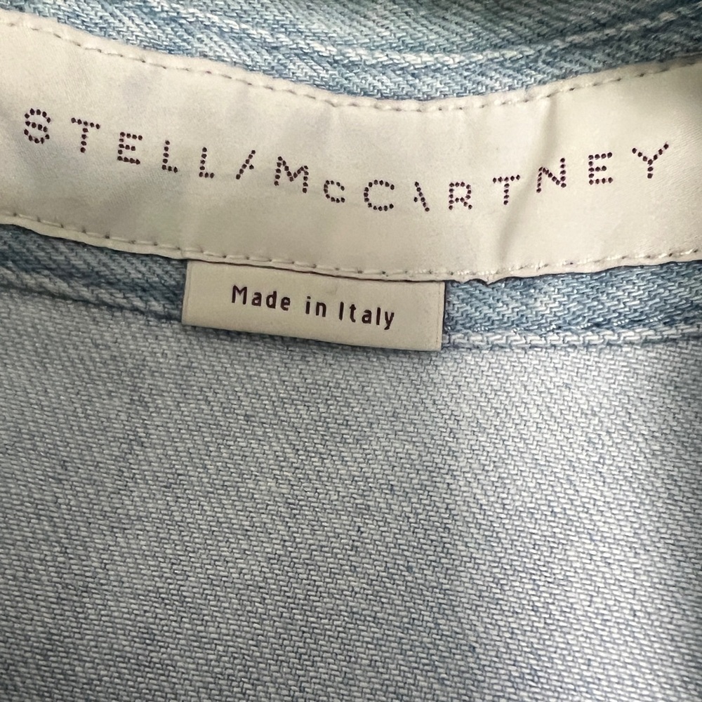 Stella McCartney  Denim Embroidered Shirt - Picture 5 of 5